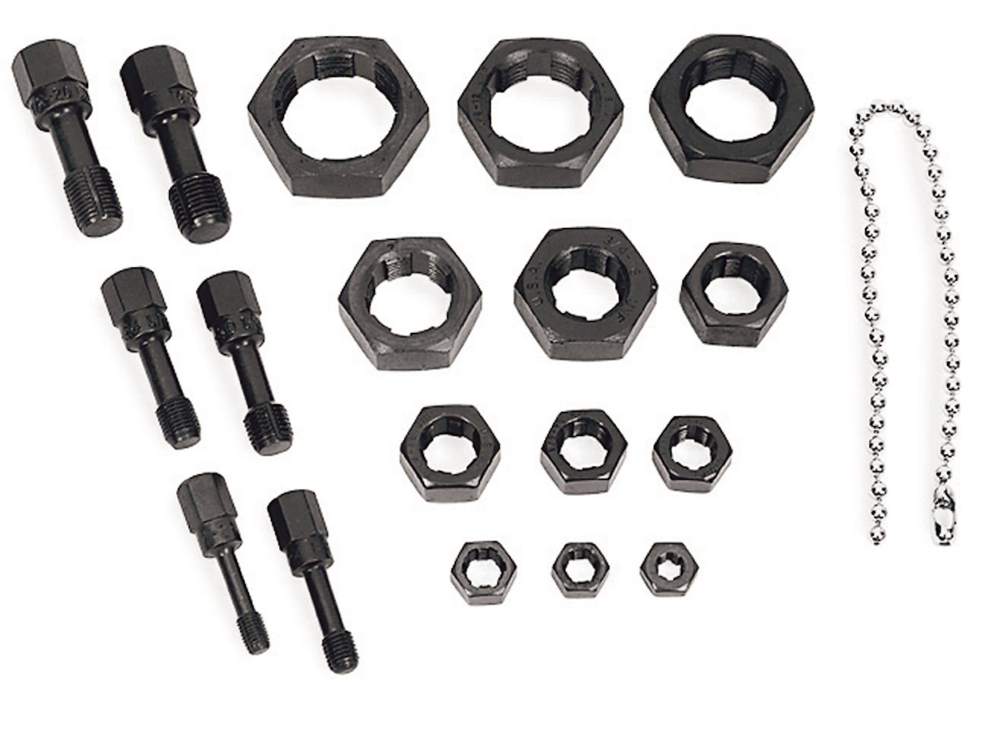 18 pc Fine US Rethreading Tap Set (Blue-Point®) | TRF3 18 pc Fine US Rethreading Tap Set (Blue-Point®) | TRF3